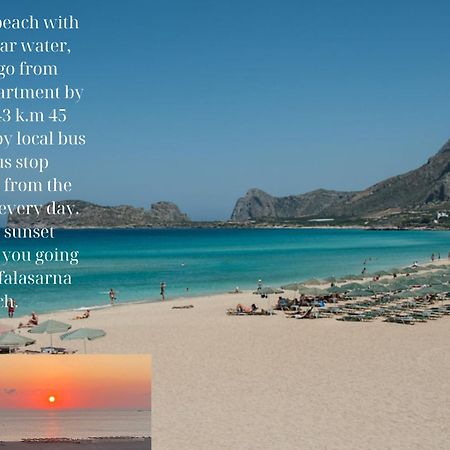 Manolia Dream Apartment 30M To The Beach Agia Marina Exteriér fotografie