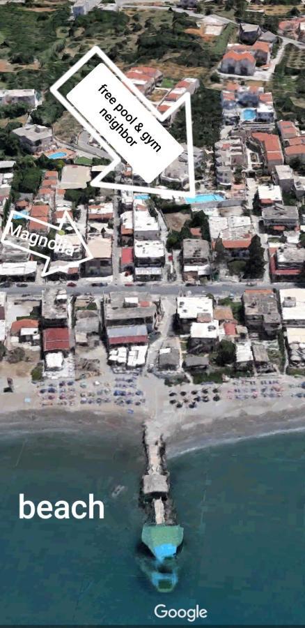Manolia Dream Apartment 30M To The Beach Agia Marina Exteriér fotografie
