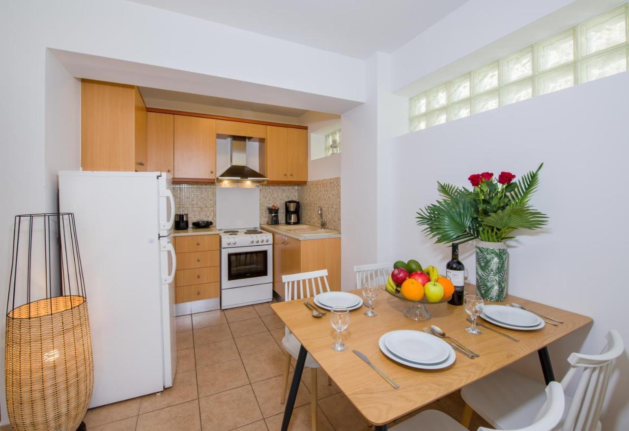 Manolia Dream Apartment 30M To The Beach Agia Marina Exteriér fotografie