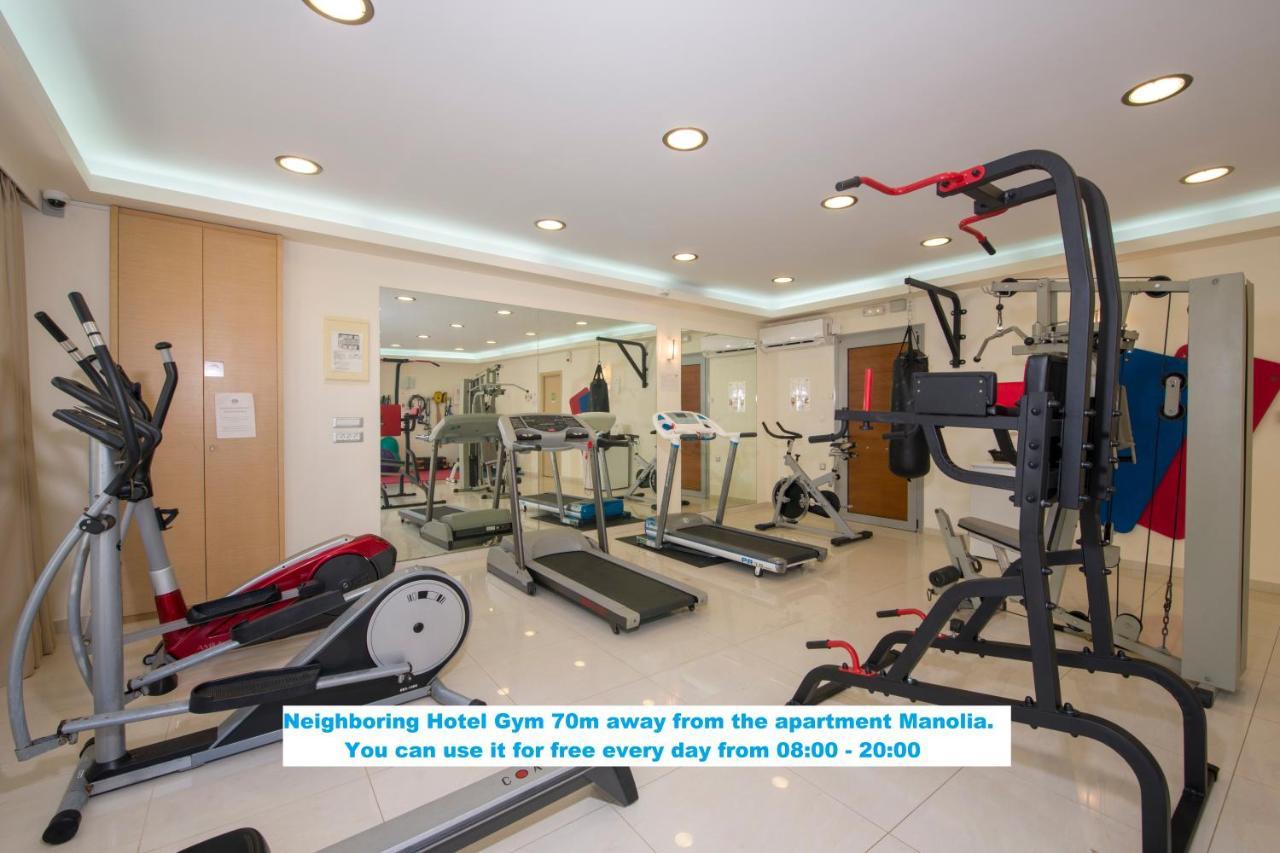 Manolia Dream Apartment 30M To The Beach Agia Marina Exteriér fotografie